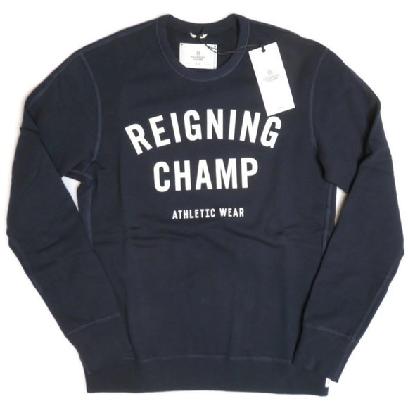 Reigning Champ Gym Logo Sweatshirt Mens Small New - Picture 8 of 12